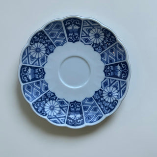 Lipper And Mann "Blue Imari" Vintage Teacup Saucer