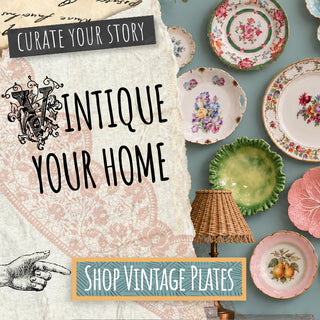 shop vintage plates
