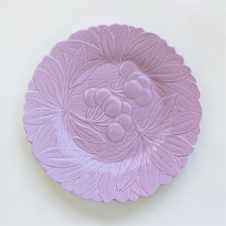 Vintage Bordallo Pinheiro Cherry Dessert Plate