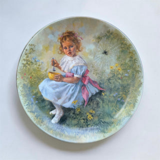 Vintage 1981 "Little Miss Muffet" Collector Plate